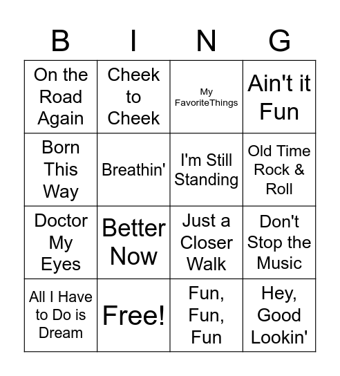 W E L L N E S S Bingo Card