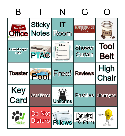 Port Inn Bingo Card