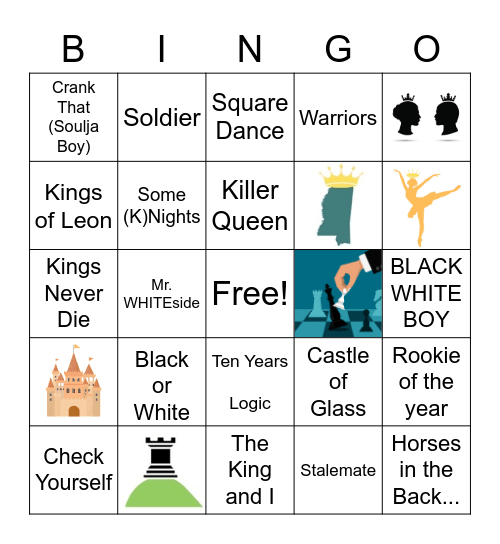 Chess Bingo Card