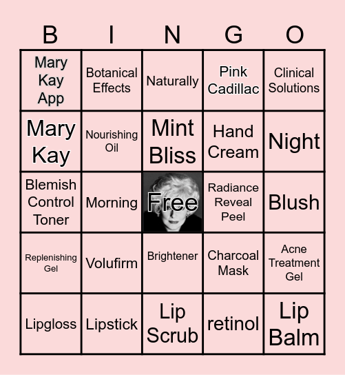 Kelly & Sage's BFF Pamper Sesh Bingo Card