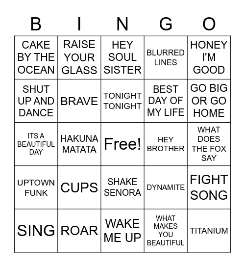 HURRICANES Cover All Bingo Card