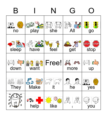 Unity 84 Core words Fall 2022 Bingo Card