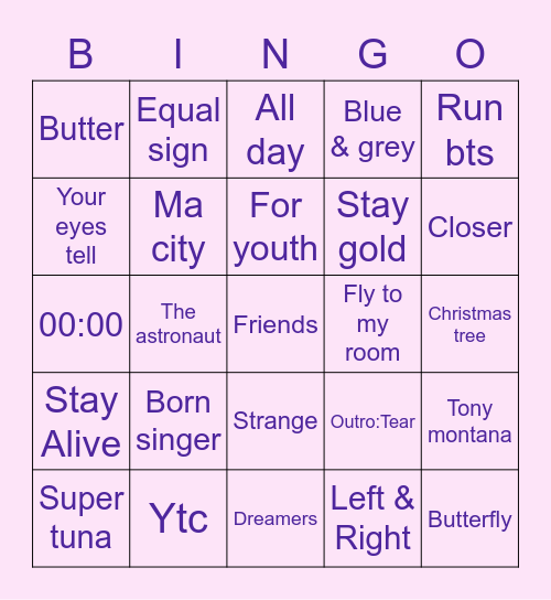 2014_Anushka Bingo Card