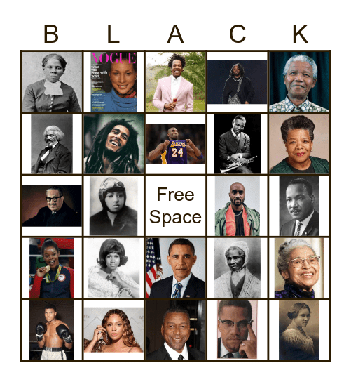 BHM BINGO Card