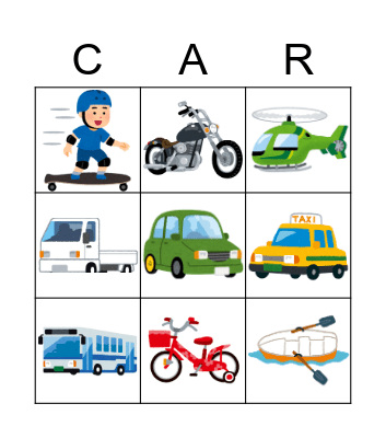 B I N G O Bingo Card