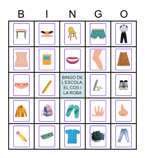 bingo 1 Bingo Card