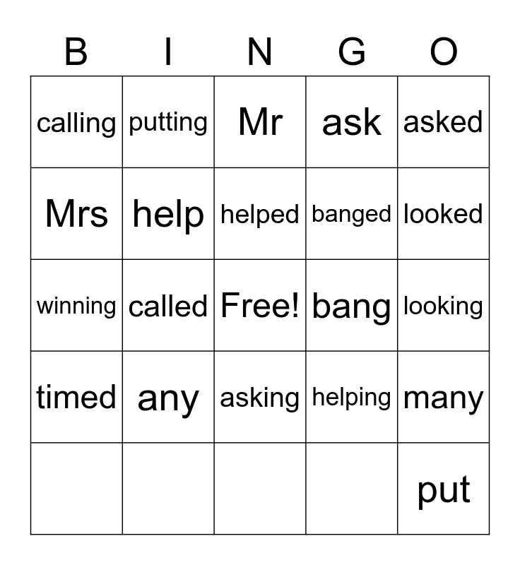 ing-ed-ending-and-tricky-words-bingo-card