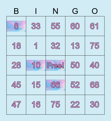 Dee's Bingo card Bingo Card