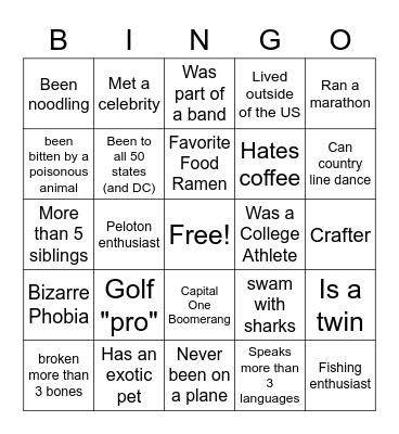 Payment Platforms Bingo Card