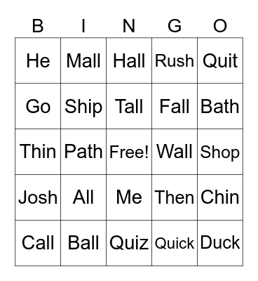 ALL BINGO Card