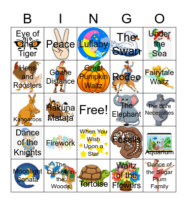 Tempo BINGO Card
