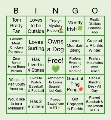 "ELEMENTARY, MY DEAR WATSON" Bingo Card