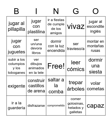4 CPA-¿QUÉ HACÍAMOS? Bingo Card