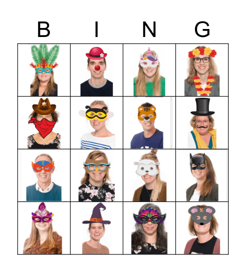 Carnaval 2023 Bingo Card