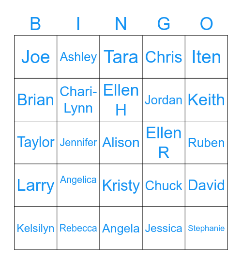 TRAILBLINGO Bingo Card