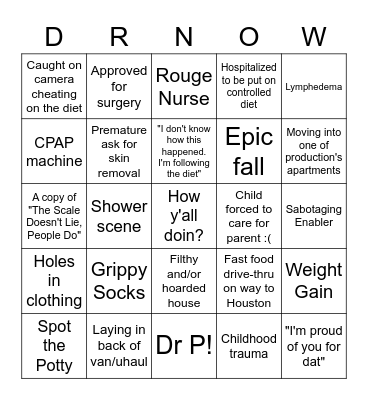 My 600th loss to Bingo Queen Knitasha Bingo Card