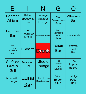 NCL Prima Bingo- February 19-26, 2023 Bingo Card