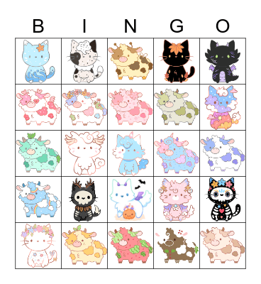 Kamiari Patreon Bingo Card