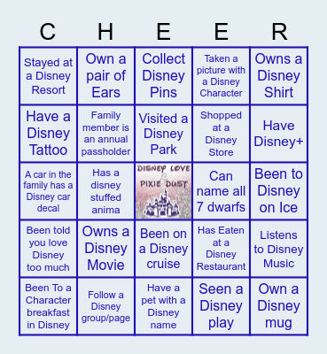 FIND SOMEONE WHO Bingo Card