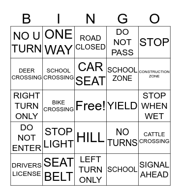 SERVICE OTHERS Bingo Card