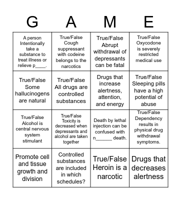 Mon Jeux Bingo Card
