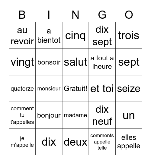 Maximus Jaramillo Bingo Card