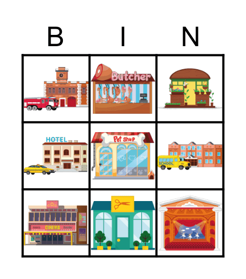 CITY Bingo Card