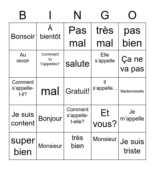 Daymer Pomaquiza Bingo Card