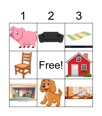 House Bingo Card