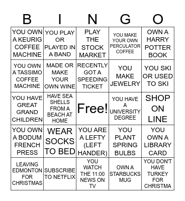 WHO IS IT IN OUR CLASS ??? Bingo Card
