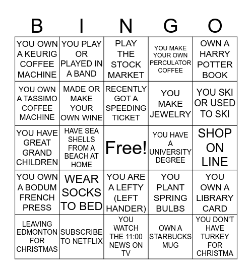 WHO IS IT IN OUR CLASS ??? Bingo Card