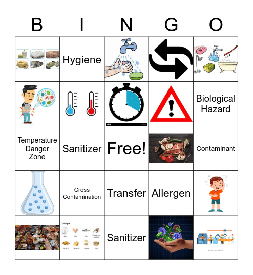 SeveSafe Terms  Bingo Card