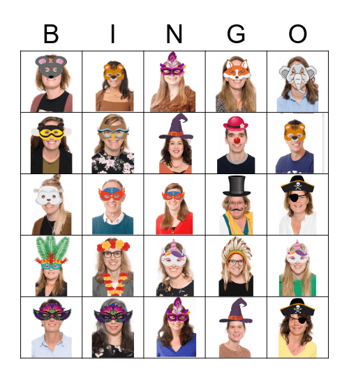 Carnaval 2023 Bingo Card