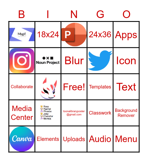 Gena & Leah's Fabulous BINGO Extravaganza Bingo Card