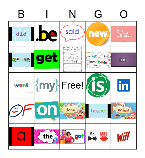 irregul Bingo Card
