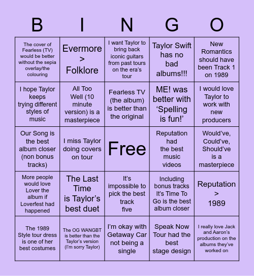 Withothergirlsinlove/Kelly Bingo Card