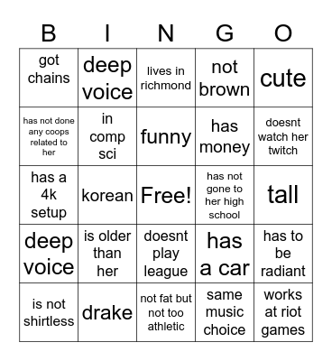 KLAW NATION PROSPECTS 2023 Bingo Card