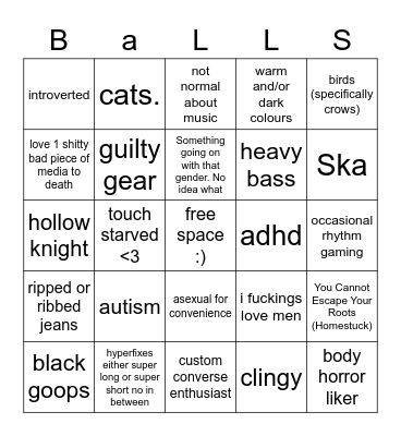 13 bingo Card