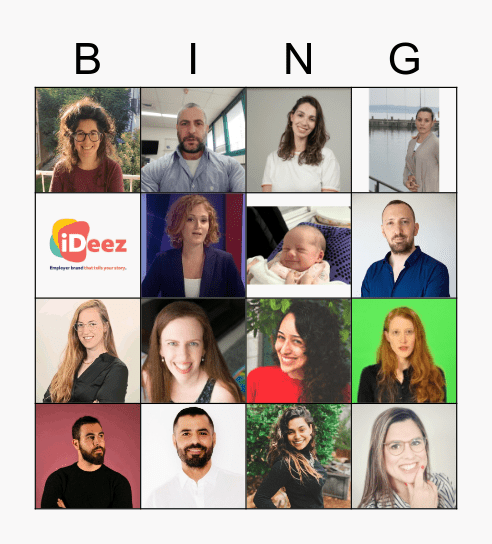 iDeez Bingo Card