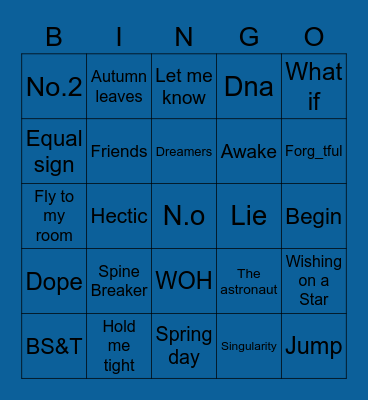 2014_Anushka Bingo Card