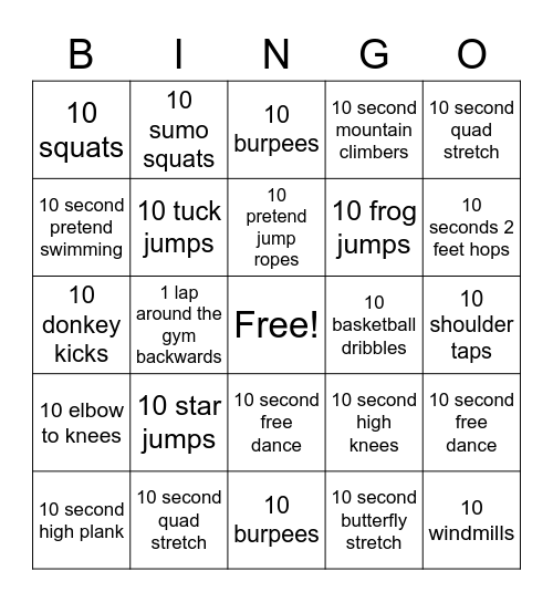 Valentine's Day BINGO Card