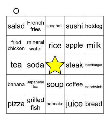 What Would You Like Bingo Card