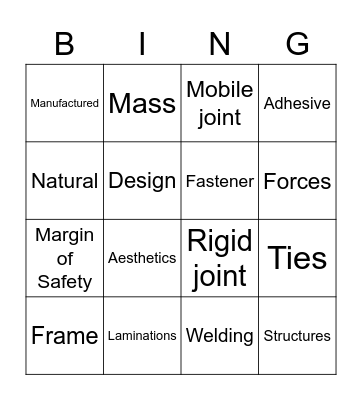Unit 4 Topic 1 and 2 Bingo Card