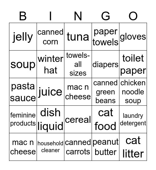 Team Sumbry Bingo Card