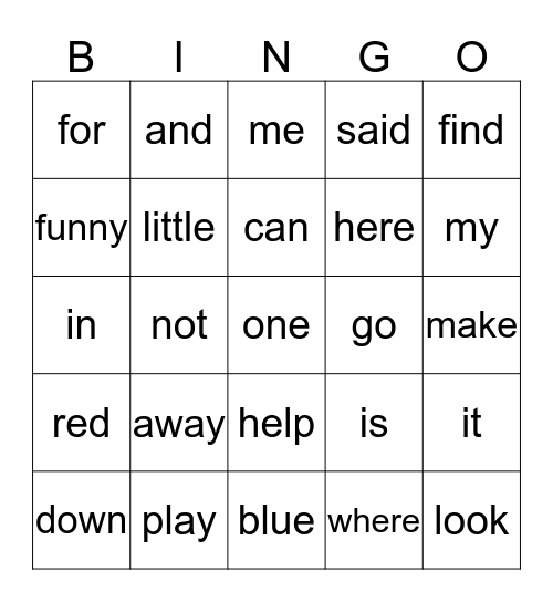 Feb 3, 2013 Bingo Card