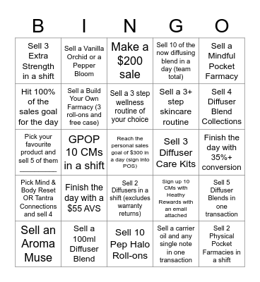 Fill the Card Bingo! Bingo Card