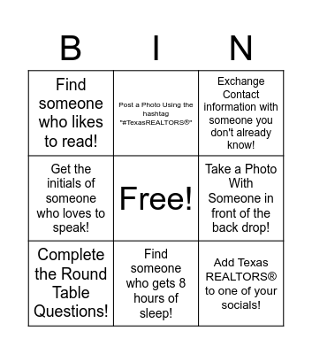 2023 Commercial Day Programming B.I.N.G.O Bingo Card