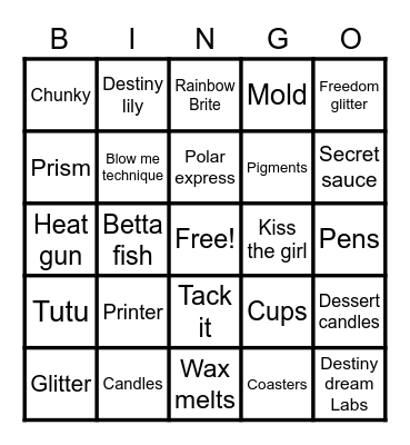 Valentines BINGO Card