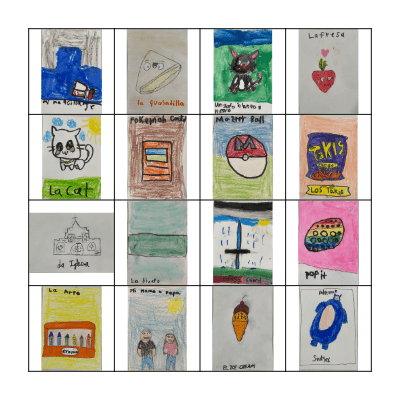 CASA Lotería Bingo Card