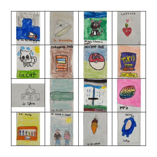 CASA Lotería Bingo Card